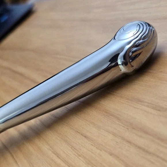 Kirk Stieff WILLIAMSBURG ROYAL SHELL Pie and Cake Server Pistol Handle Stainless - Picture 7 of 14